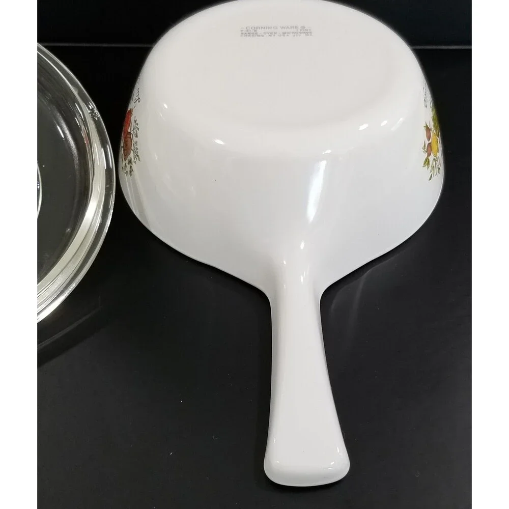 CorningWare Spice of Life La Sauge P‑81‑B 1 Pint Casserole Dish Vintage